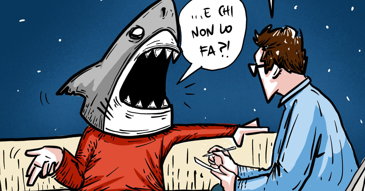 Illustrazione di Davide Ursini aka Dave